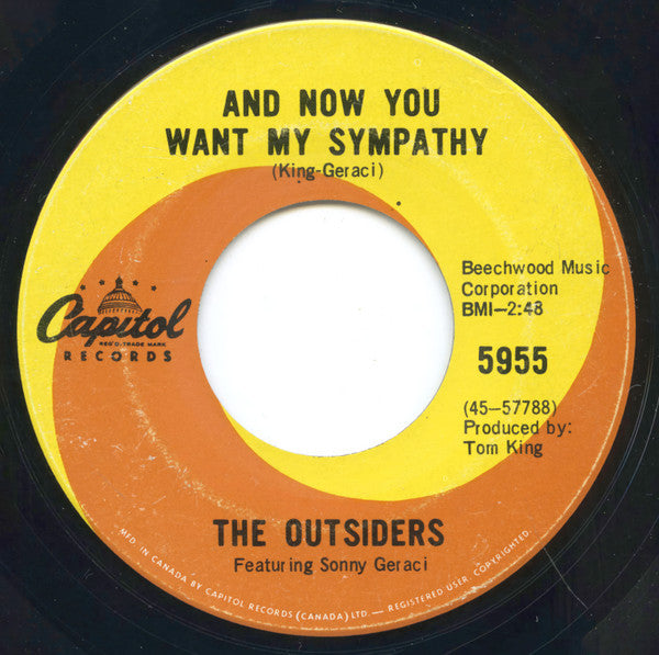 I'll See You In The Summertime - The Outsiders (4) Featuring Sonny Geraci