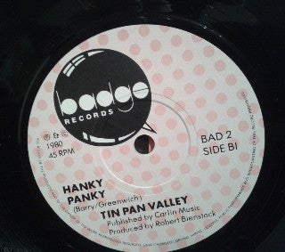 Hanky Panky / Yaketty Yak - Tin Pan Valley