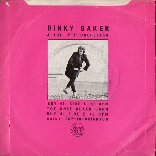 Toe Knee Black Burn - Binky Baker & The Pit Orchestra – Randy Now's Man ...