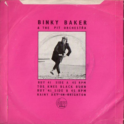 Toe Knee Black Burn - Binky Baker & The Pit Orchestra