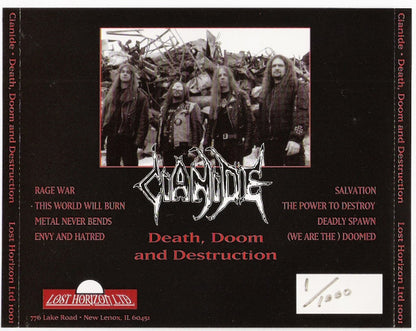 Death, Doom And Destruction - Cianide