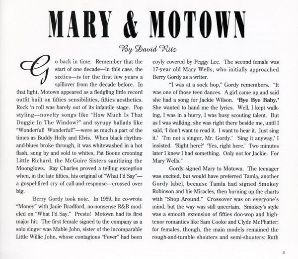 Looking Back 1961-1964 - Mary Wells