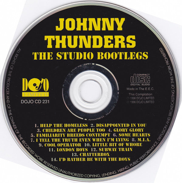 The Studio Bootlegs - Johnny Thunders