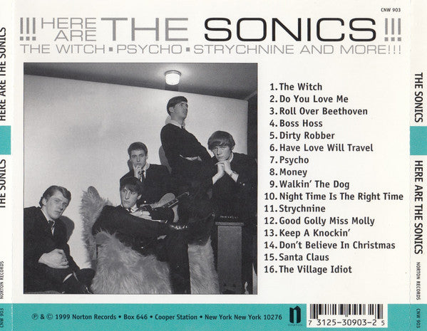 Here Are The Sonics!!! - The Sonics