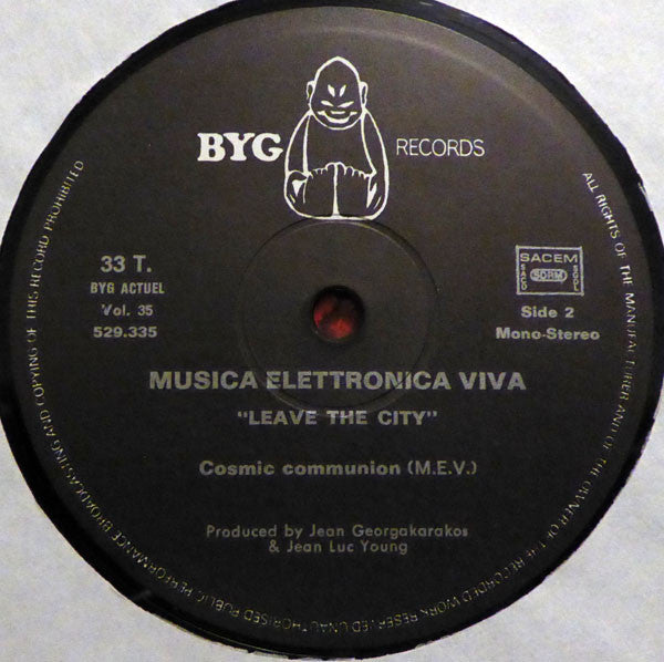 Leave The City - Musica Elettronica Viva