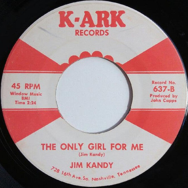 Cocaine Blues / The Only Girl For Me - Jim Kandy