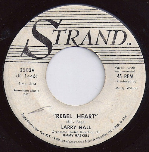 Rebel Heart / Sweet Lips - Larry Hall (3)