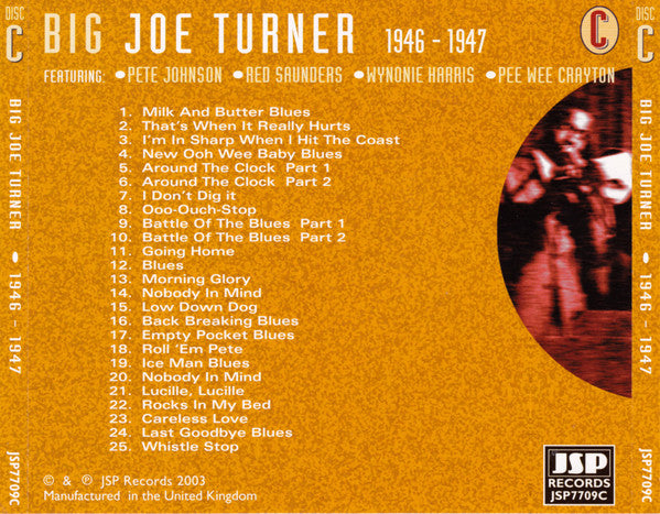 All the Classic Hits 1938-1952 - Big Joe Turner