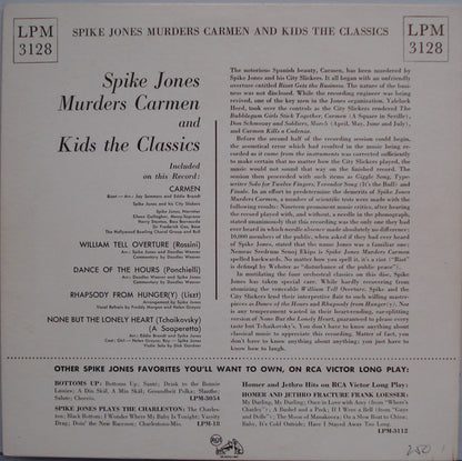 Spike Jones Murders Carmen And Kids The Classics - Spike Jones And His City Slickers