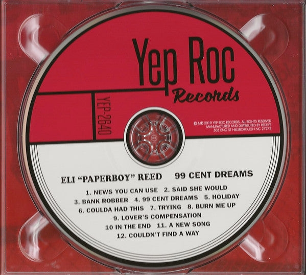 99 Cent Dreams - Eli "Paperboy" Reed