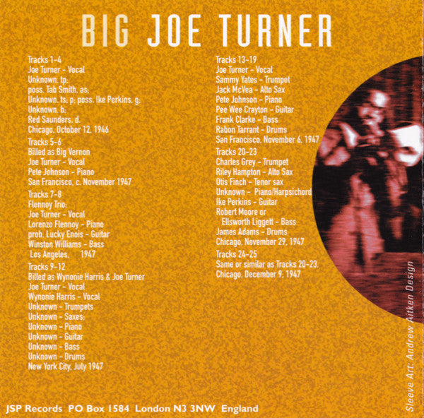 All the Classic Hits 1938-1952 - Big Joe Turner