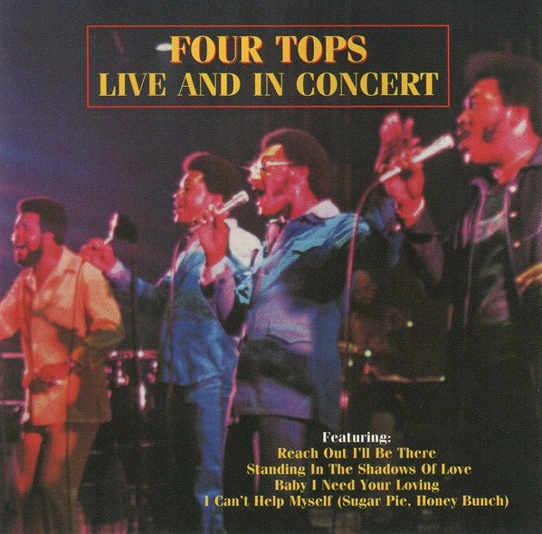 Live And In Concert - Four Tops