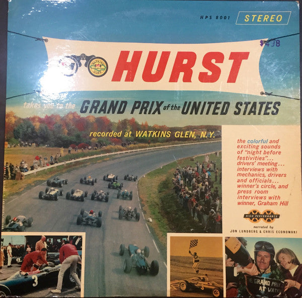 Hurst Takes You To The Grand Prix Of The United States - No Artist