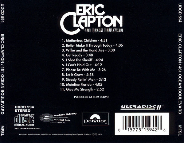 461 Ocean Boulevard - Eric Clapton