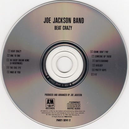 Beat Crazy - Joe Jackson Band