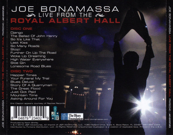 Live From The Royal Albert Hall - Joe Bonamassa