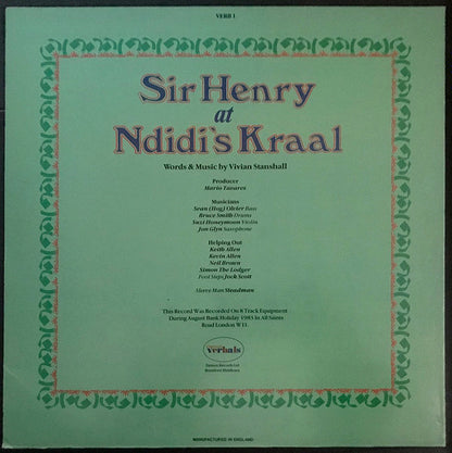 Sir Henry At Ndidi's Kraal - Vivian Stanshall