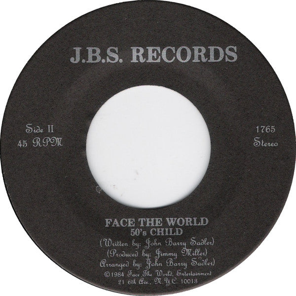 White Houses / 50's Child - Face The World