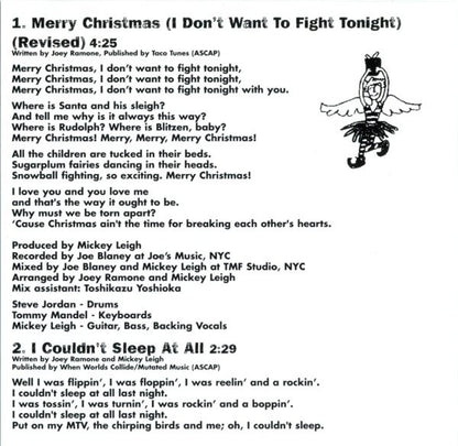 Merry Christmas (I Don't Want To Fight Tonight) (Revised) - Joey Ramone