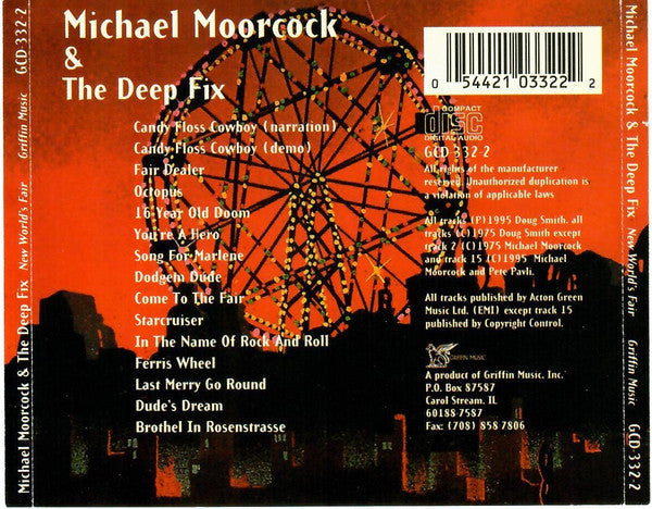 The New World's Fair - Michael Moorcock & The Deep Fix*