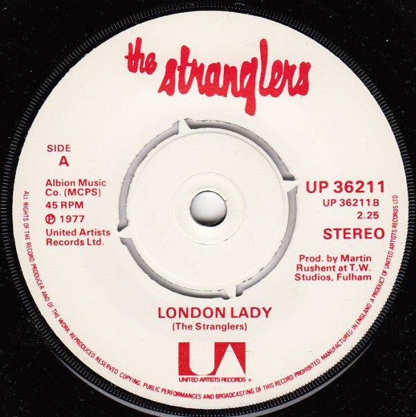 Grip / London Lady - The Stranglers