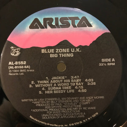 Big Thing - Blue Zöne U. K.*