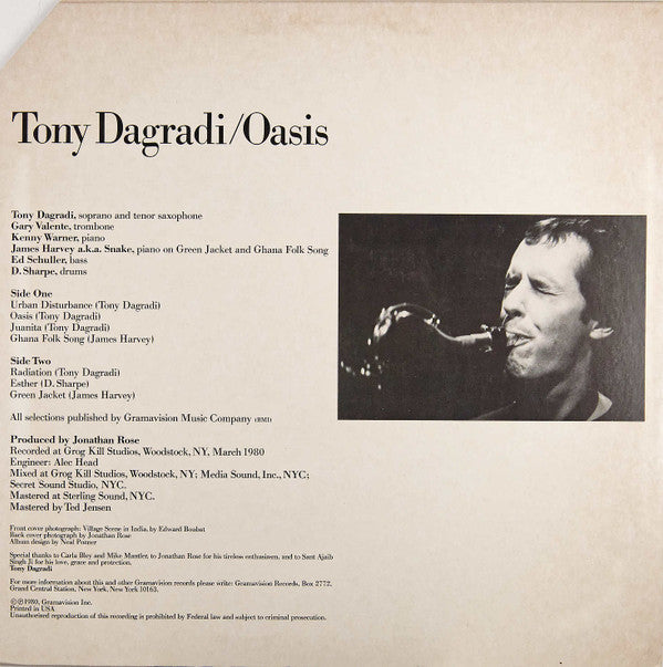 Oasis - Tony Dagradi