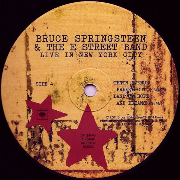 Live In New York City - Bruce Springsteen & The E Street Band*