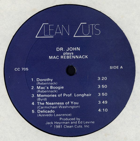 Dr. John Plays Mac Rebennack - Dr. John