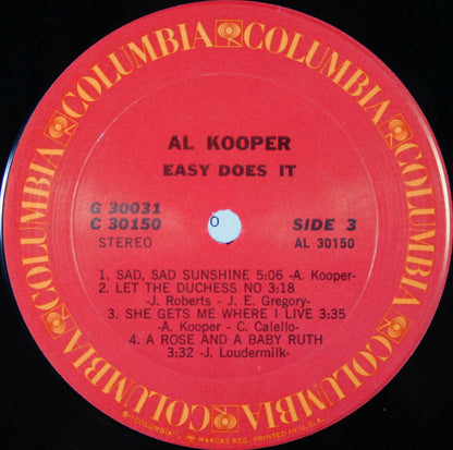 Easy Does It - Al Kooper