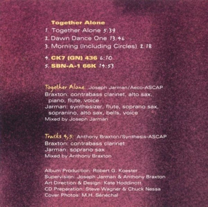 Together Alone - Joseph Jarman / Anthony Braxton