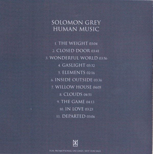 Human Music - Solomon Grey