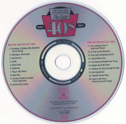 The Top Ten Collection: The Late '40s - Various