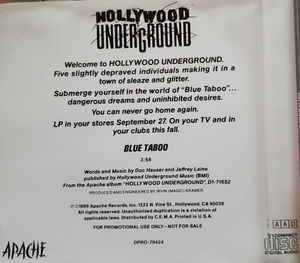 Hollywood Underground - Hollywood Underground