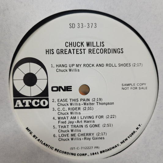 His Greatest Recordings - Chuck Willis