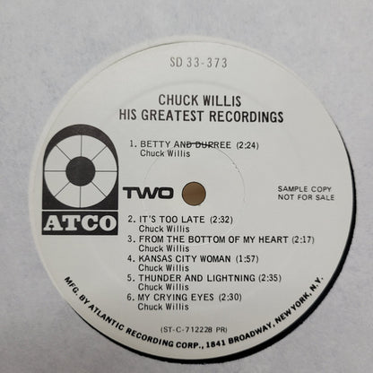 His Greatest Recordings - Chuck Willis