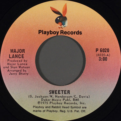 Sweeter - Major Lance