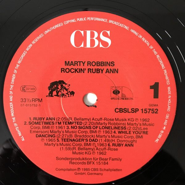 Rockin' Rollin' Robbins Vol. 3 - Marty Robbins