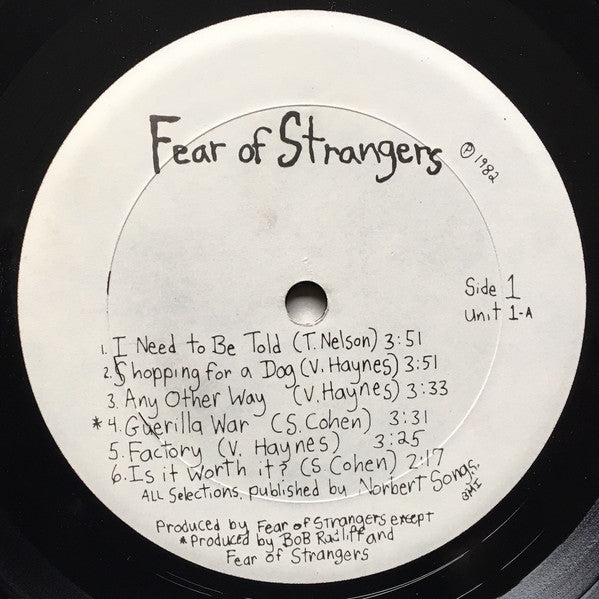 Fear Of Strangers - Fear Of Strangers