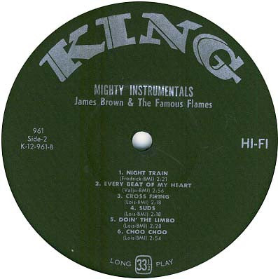 Mighty Instrumental's - James Brown & The Famous Flames