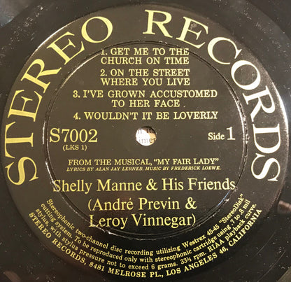 Modern Jazz Performances Of Songs From My Fair Lady - Shelly Manne & His Friends