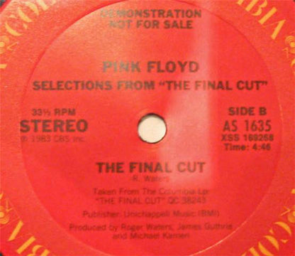 Selections From The Final Cut - Pink Floyd