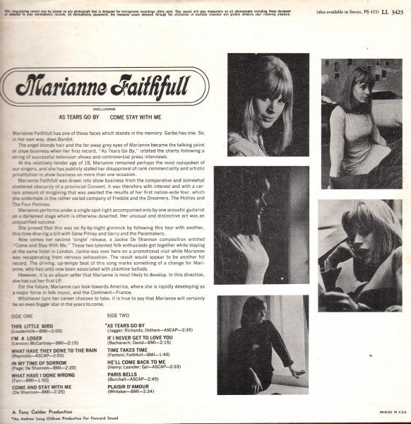 Marianne Faithfull - Marianne Faithfull