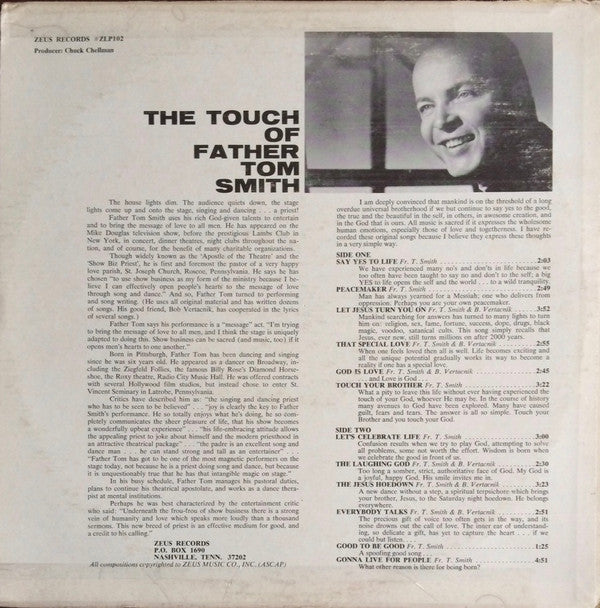 The Touch Of Father Tom Smith - Father Tom Smith