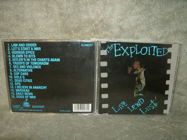 Live Lewd Lust - The Exploited