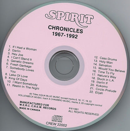 Chronicles 1967-1992 - Spirit (8)