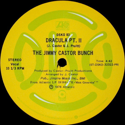 Space Age / Dracula Pt. II - The Jimmy Castor Bunch