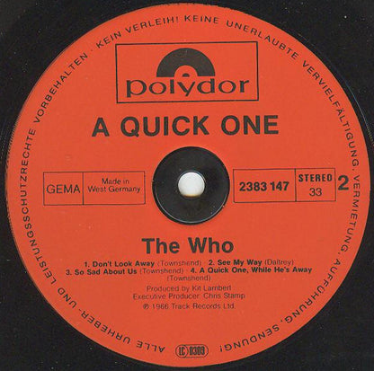 A Quick One - The Who