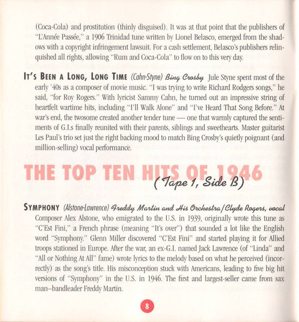 The Top Ten Collection: The Late '40s - Various