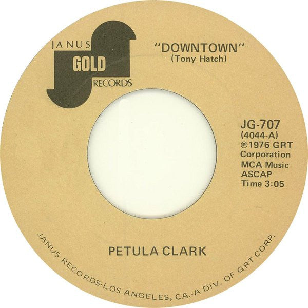 Downtown / Les Fleur - Petula Clark / Minnie Ripperton*